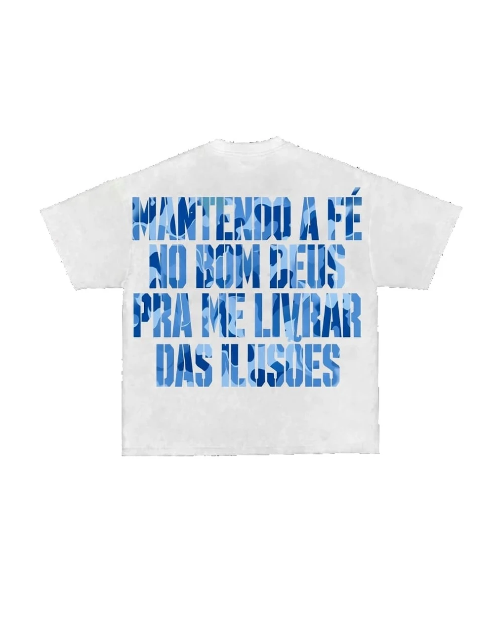 Mantendo a Fé — Branco e Azul