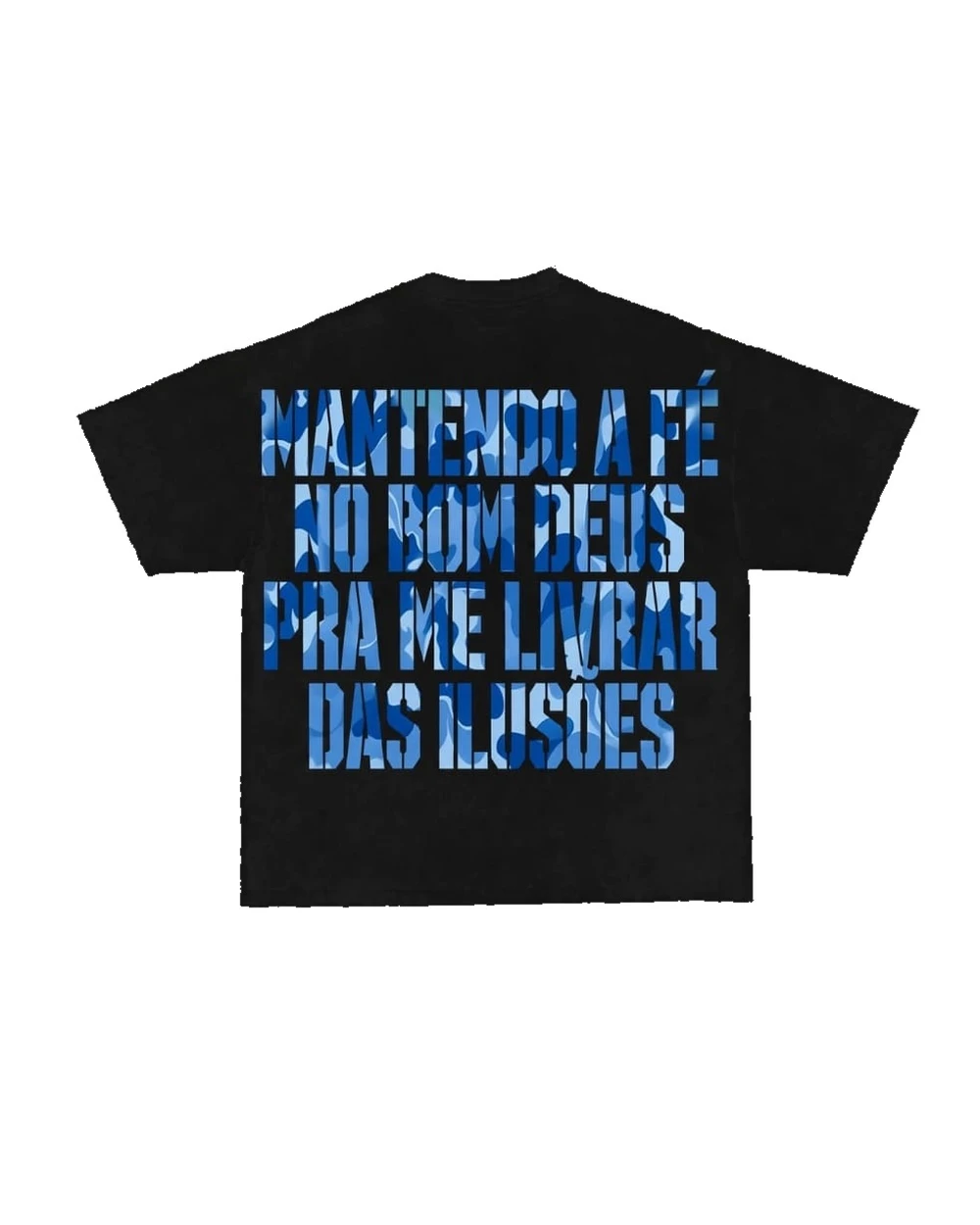 Mantendo a Fé — Preto e Azul