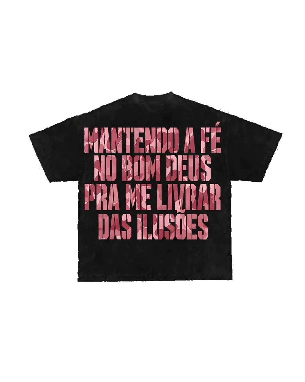 Mantendo a Fé — Preto e Coral