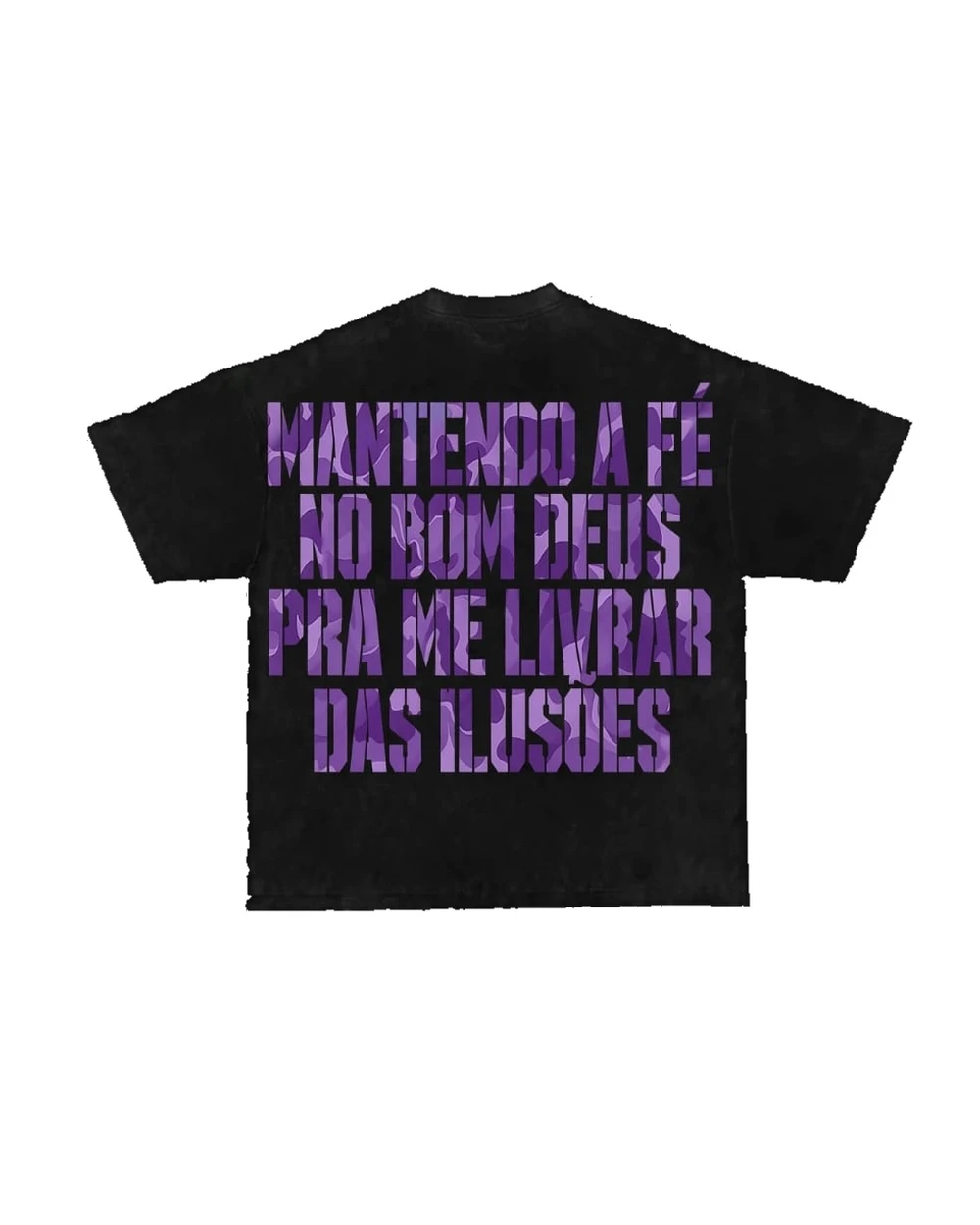 Mantendo a Fé — Preto e Roxo