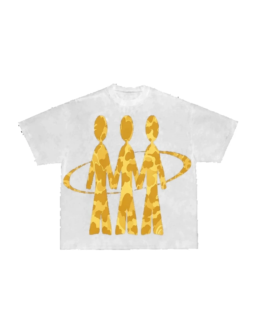 Trio Camuflado — Branco e Amarelo