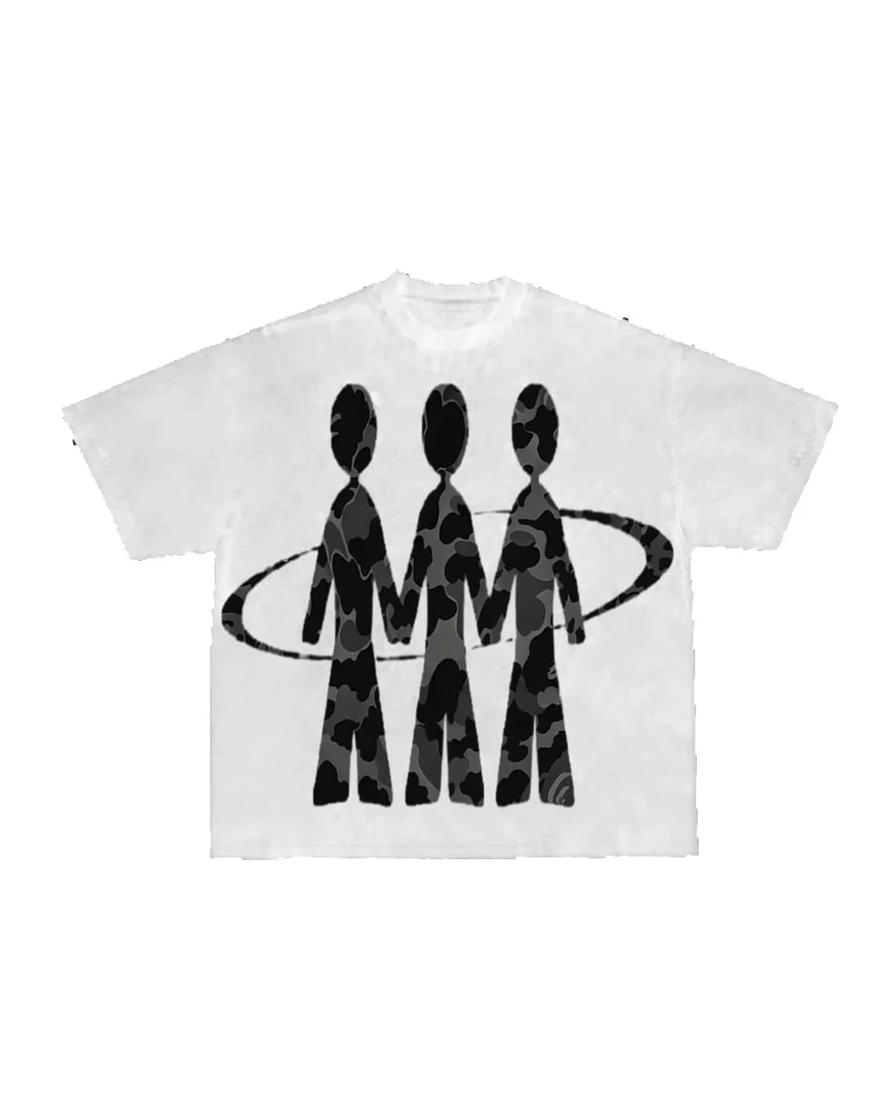 Trio Camuflado — Branco e Preto